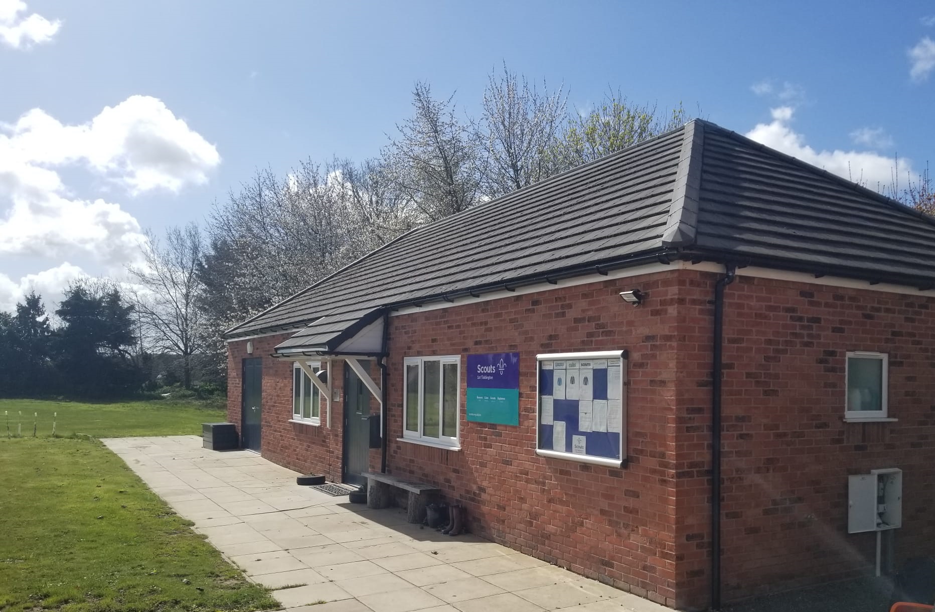 Tiddington Scout Hut.